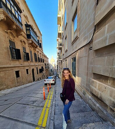 Foto no personīgā arhīva. Ceļojumā, Valleta, Malta. 2021. gads.