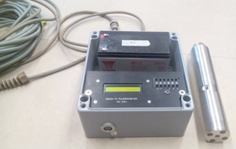 FL24 automated probe and data logger with GPRS data module for detection of fluorescent dyes in field conditions in hydrological tracer tests; suitable for use in wells.